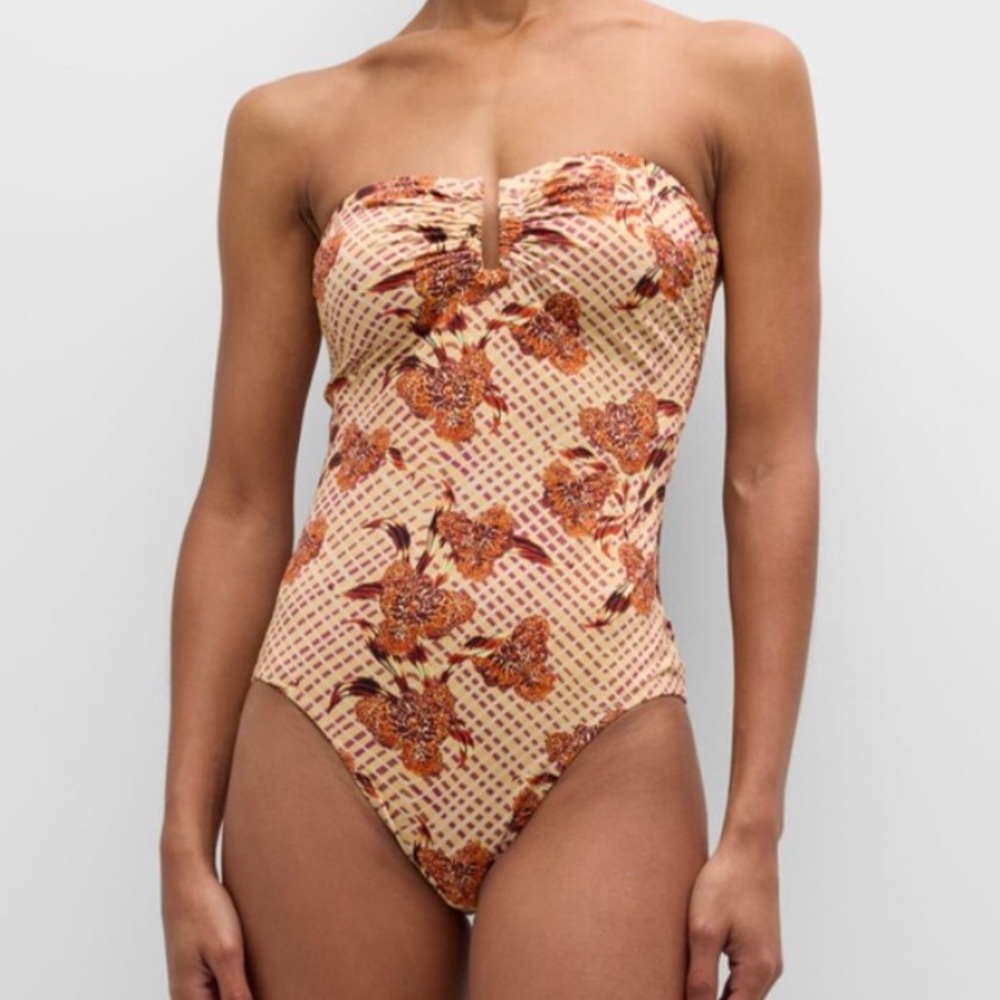 Ulla Johnson Monterey Medium Floral One Piece SWIM